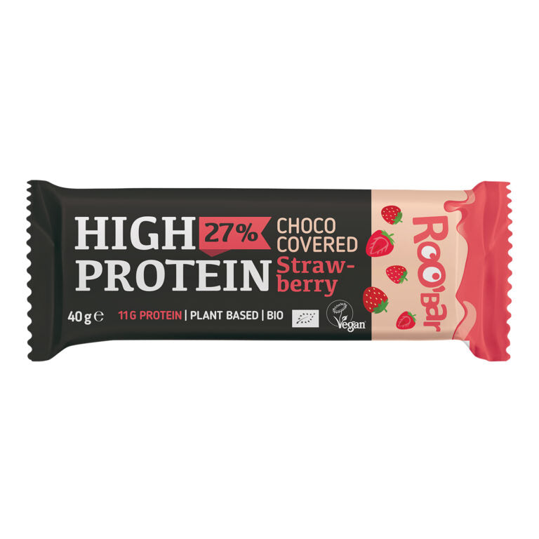 Roobar| High Protein |Strawberry Riegel| 40g