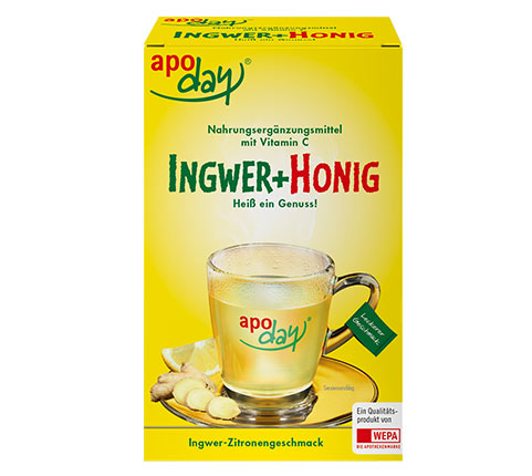 Apoday Ingwer + Honig | 10 Beutel