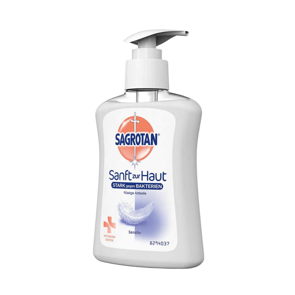 Sagrotan | sanft zur Haut | Flüssige Arztseife | 250ml